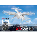 Sistema de 6 eixos Syma X5SW com câmera WIFI FPV e 2MP HD Wifi FPV em tempo real 2.4G mais novo RC Quadcopter Drone UAV RTF UFO